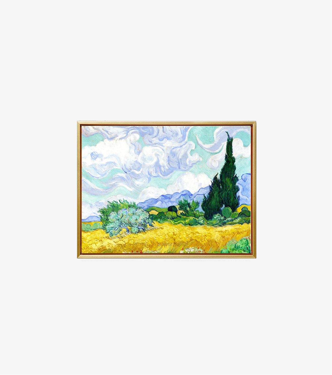 2024-Wheat Field with Cypresses WheatFieldwithCypresses