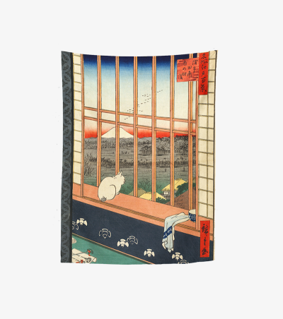 Hiroshige Asasuka Rice Field and Torinomachi Festival