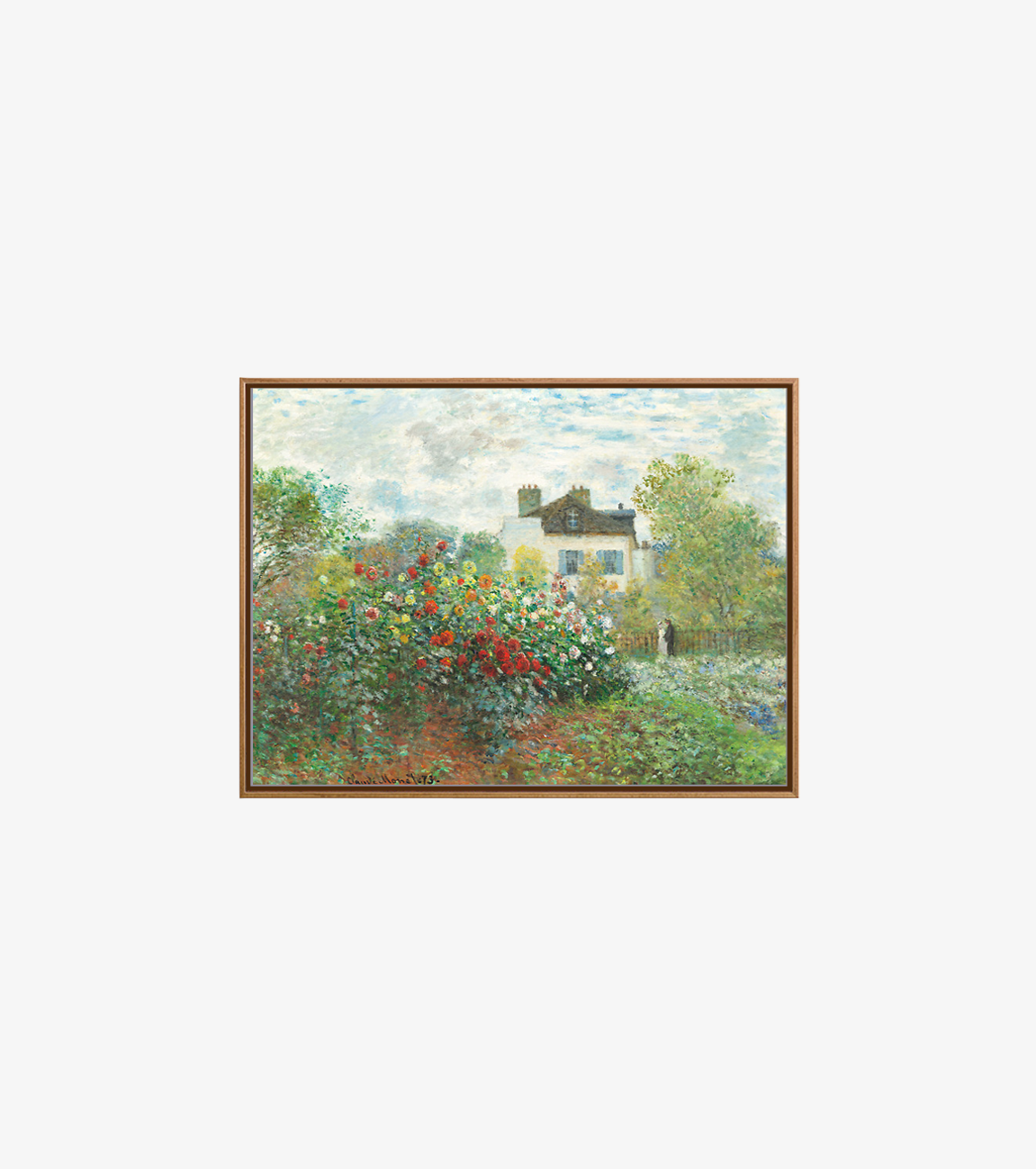 Artist's garden in Argenteuil