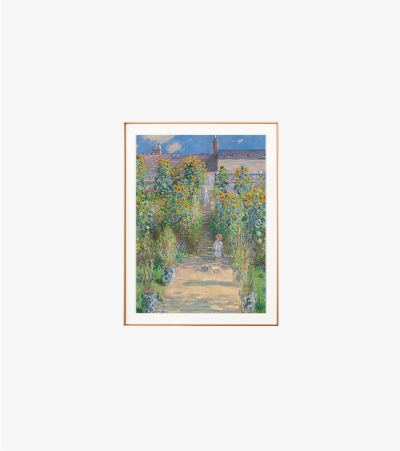 Monet The Artist's Garden at Vétheuil