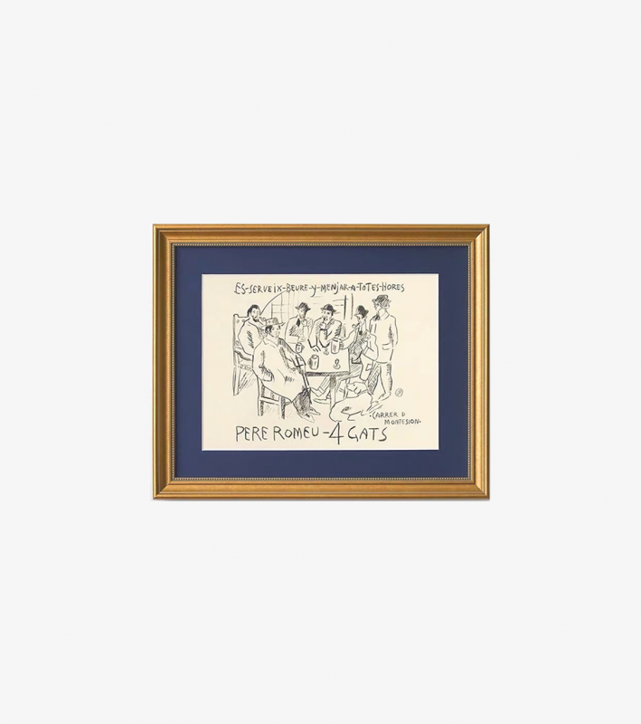 Picasso Père Romeu-Quatre gats