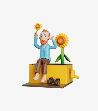Automata Moving Artist Series - Van Gogh