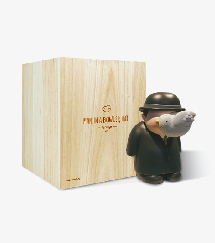 Big Gallery Man in a Bowler Hat Limited Edition 99