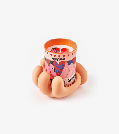 Wekuku Handle Valentines Scented Candle Limited