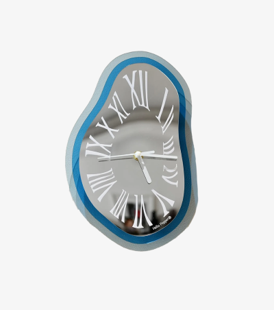 Dali's Melting Acrylic Clock
